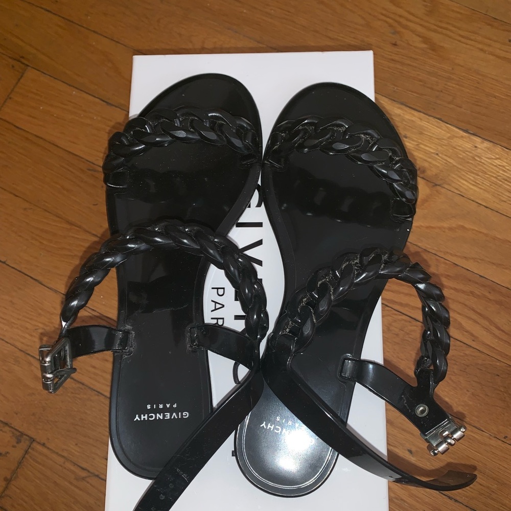 Givenchy Nea Chain Jelly Sandals